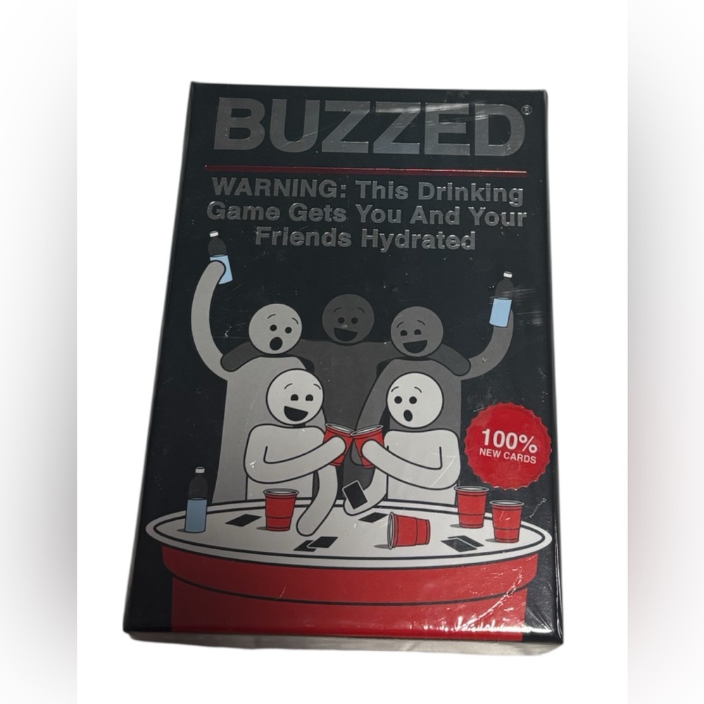 Buzzed Drinking Card Game🍺🏓